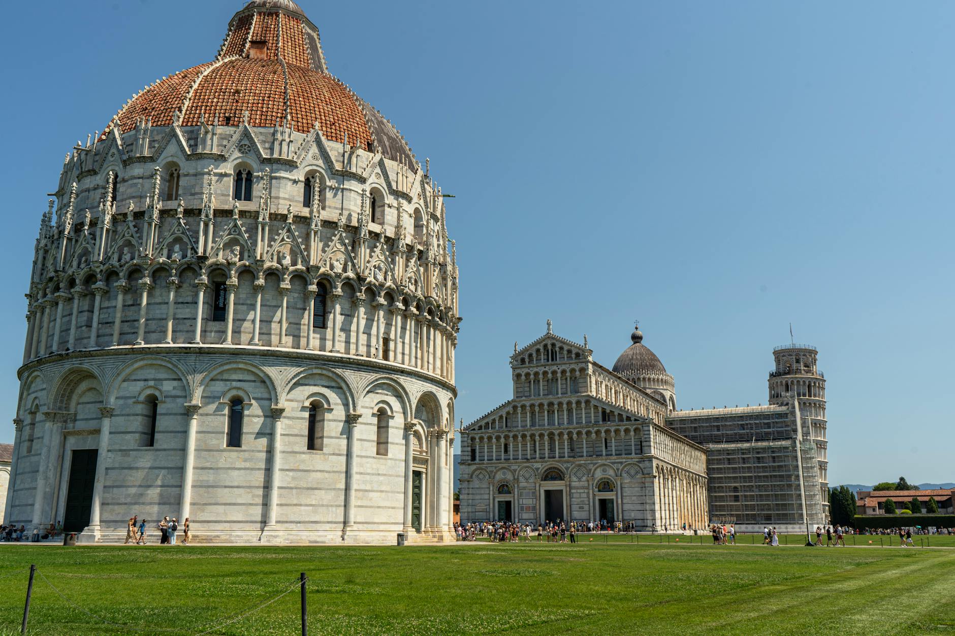 Halfday Tour To Pisa With Leaning Tower Of Pisa on day 10, France + Switzerland + Italy