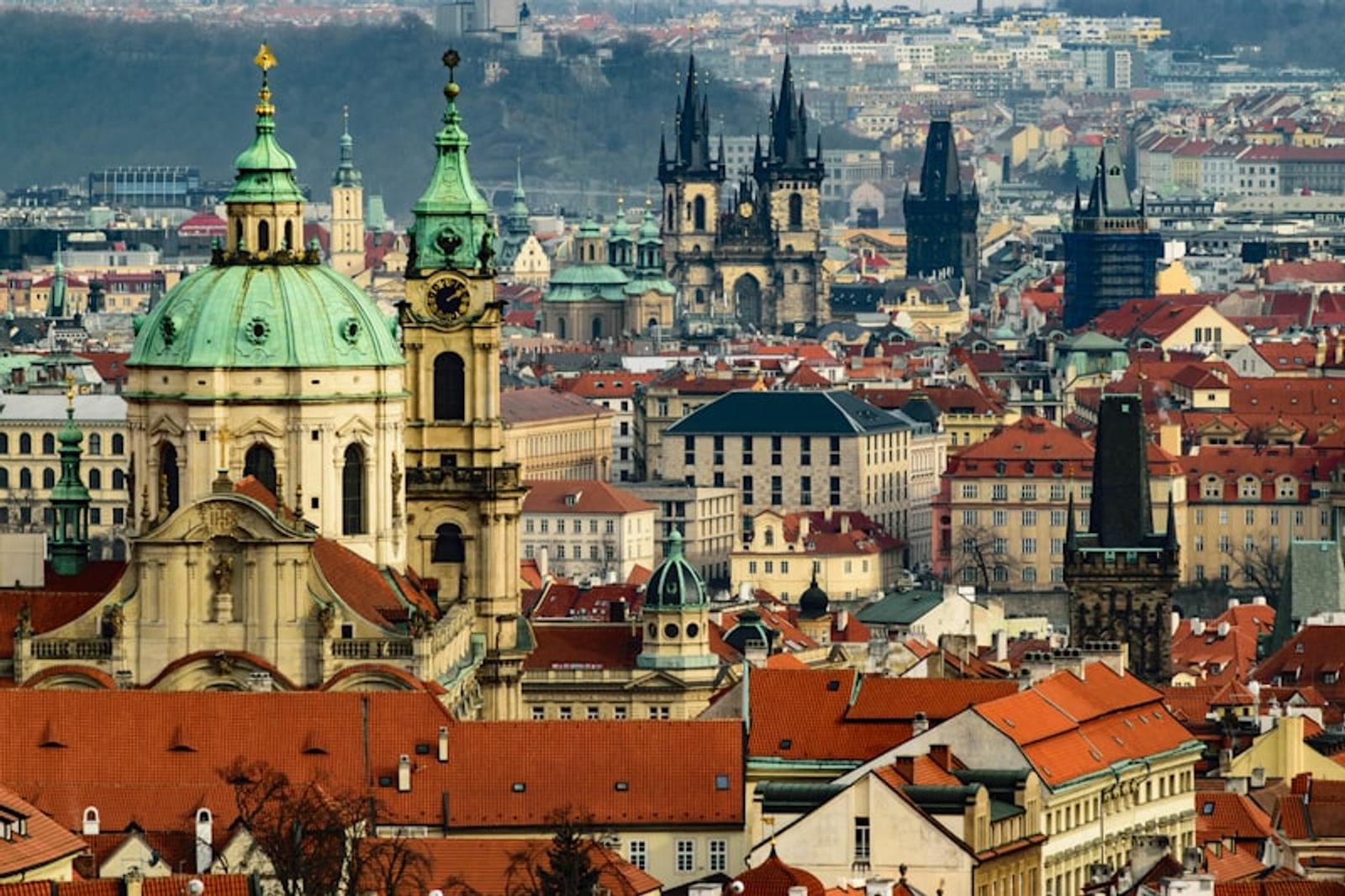 Vltava river Prague