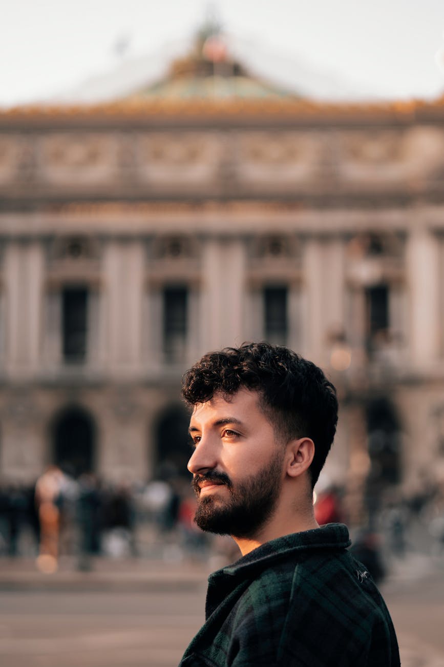 A portrait moment in France