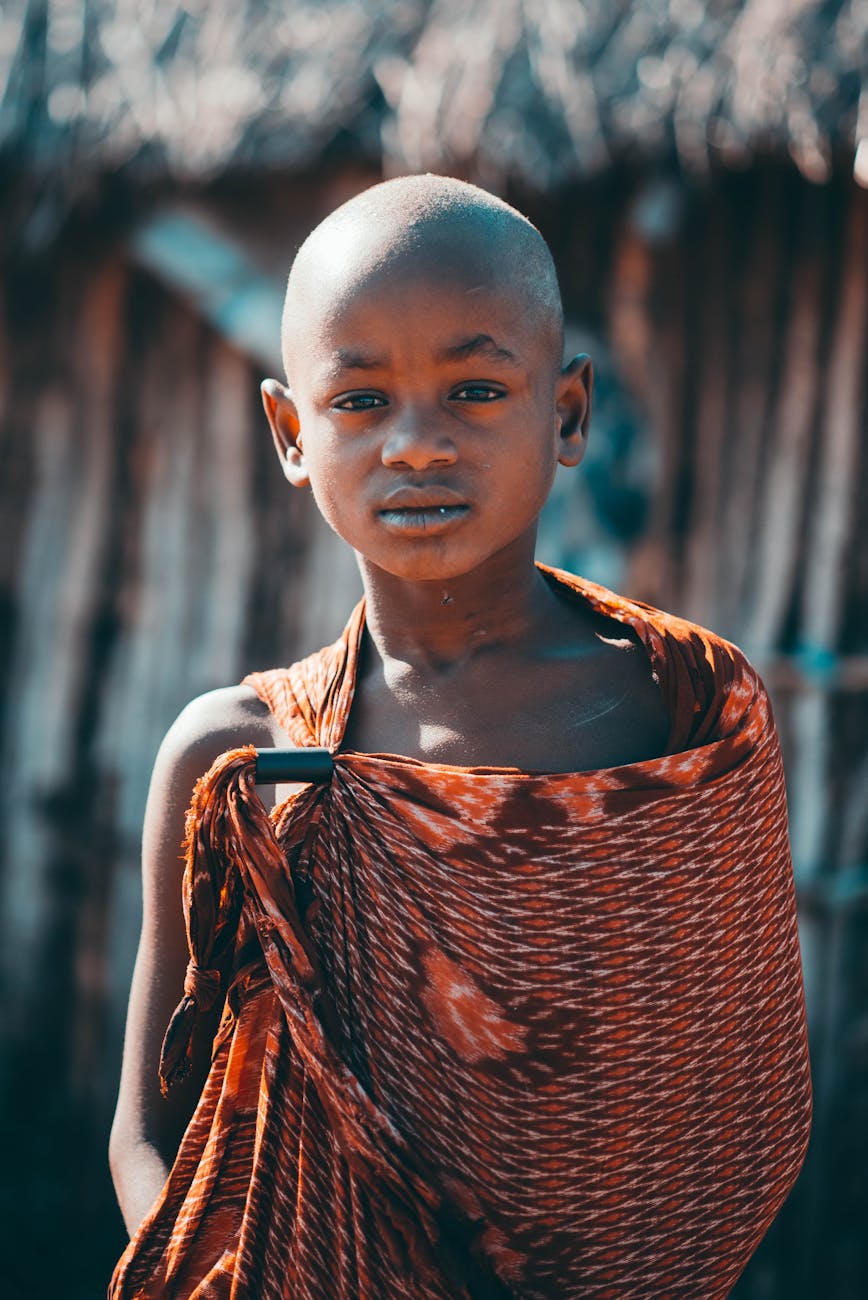 A portrait moment in Kenya