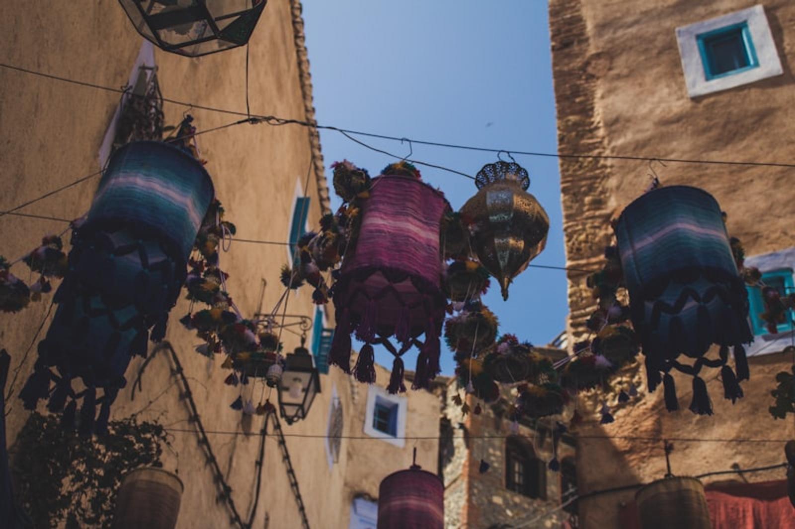 Chefchaouen blue street