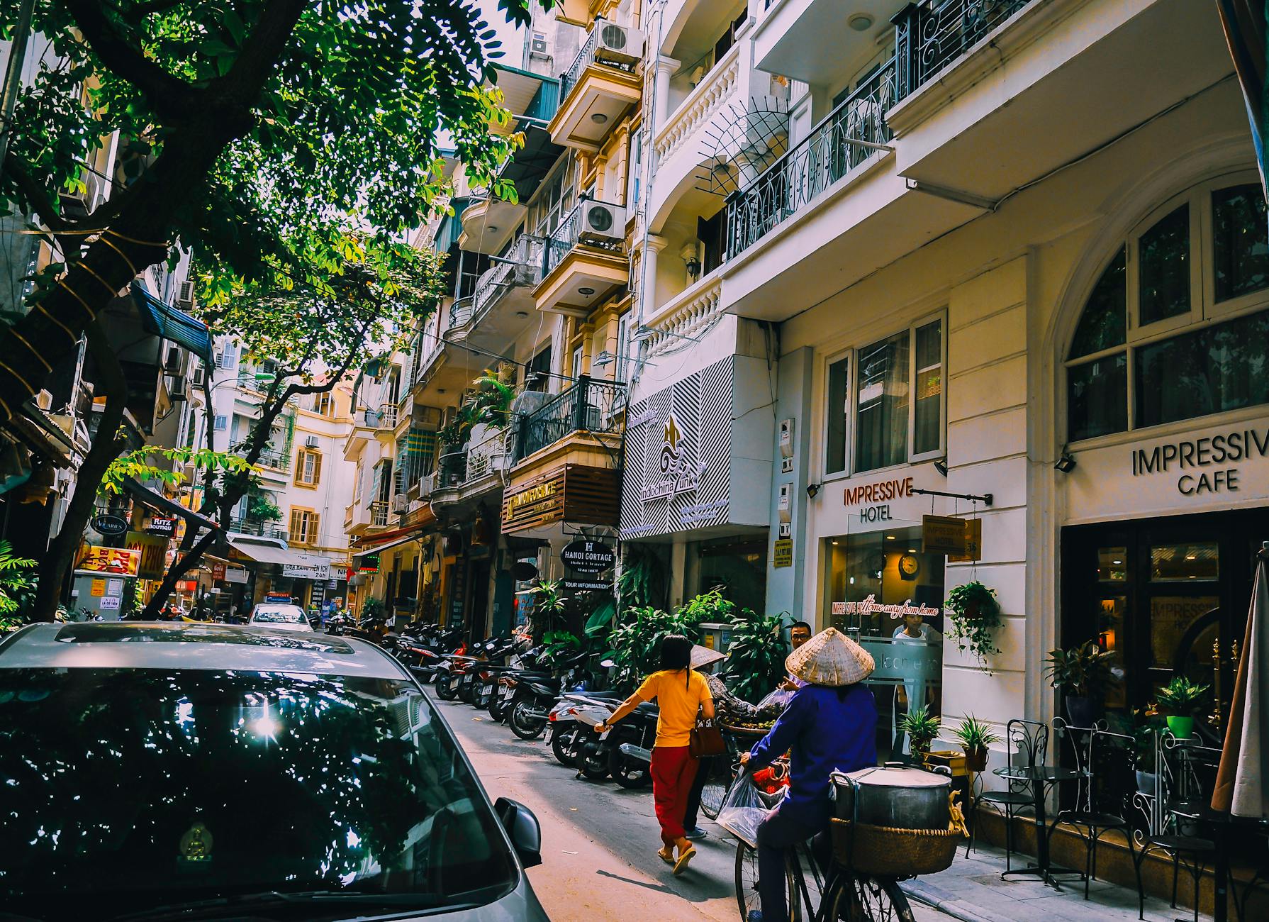 A hotel in Hanoi, Vietnam