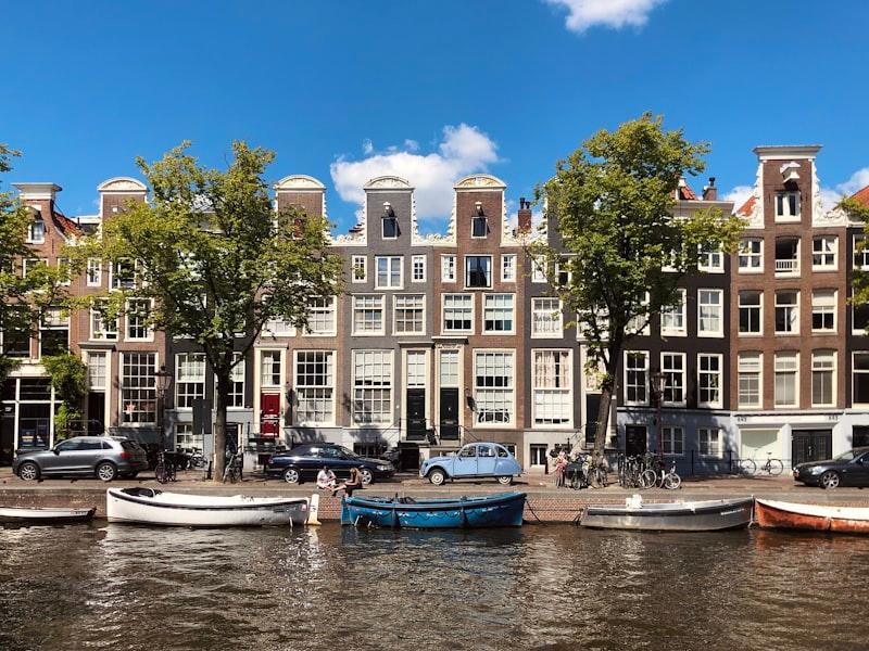 Amsterdam canal boat