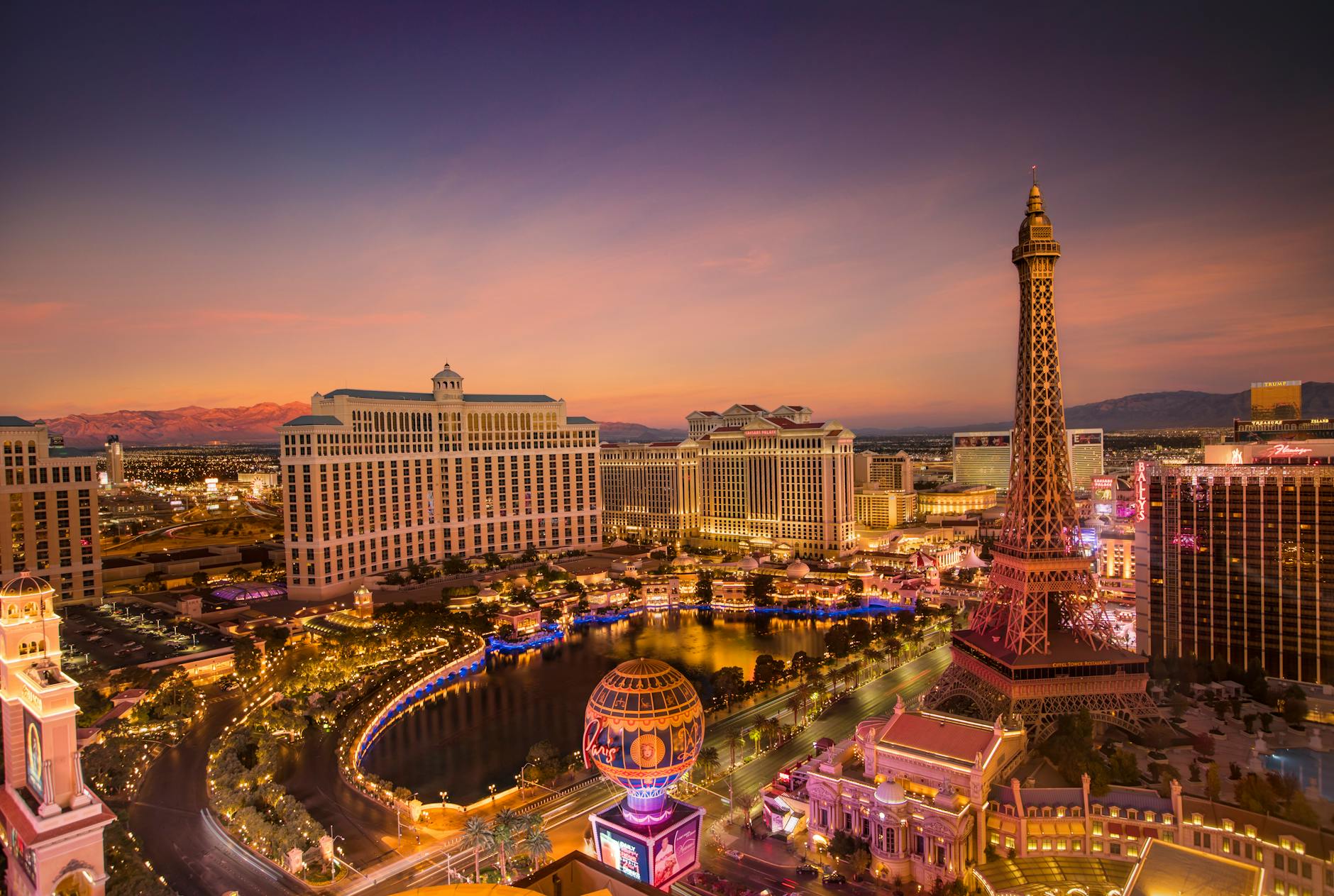 A hotel in Paris, UK + Netherlands + France + Switzerland + Italy