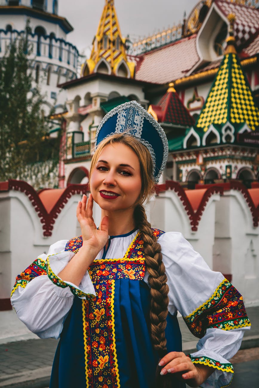 A portrait moment in Russia
