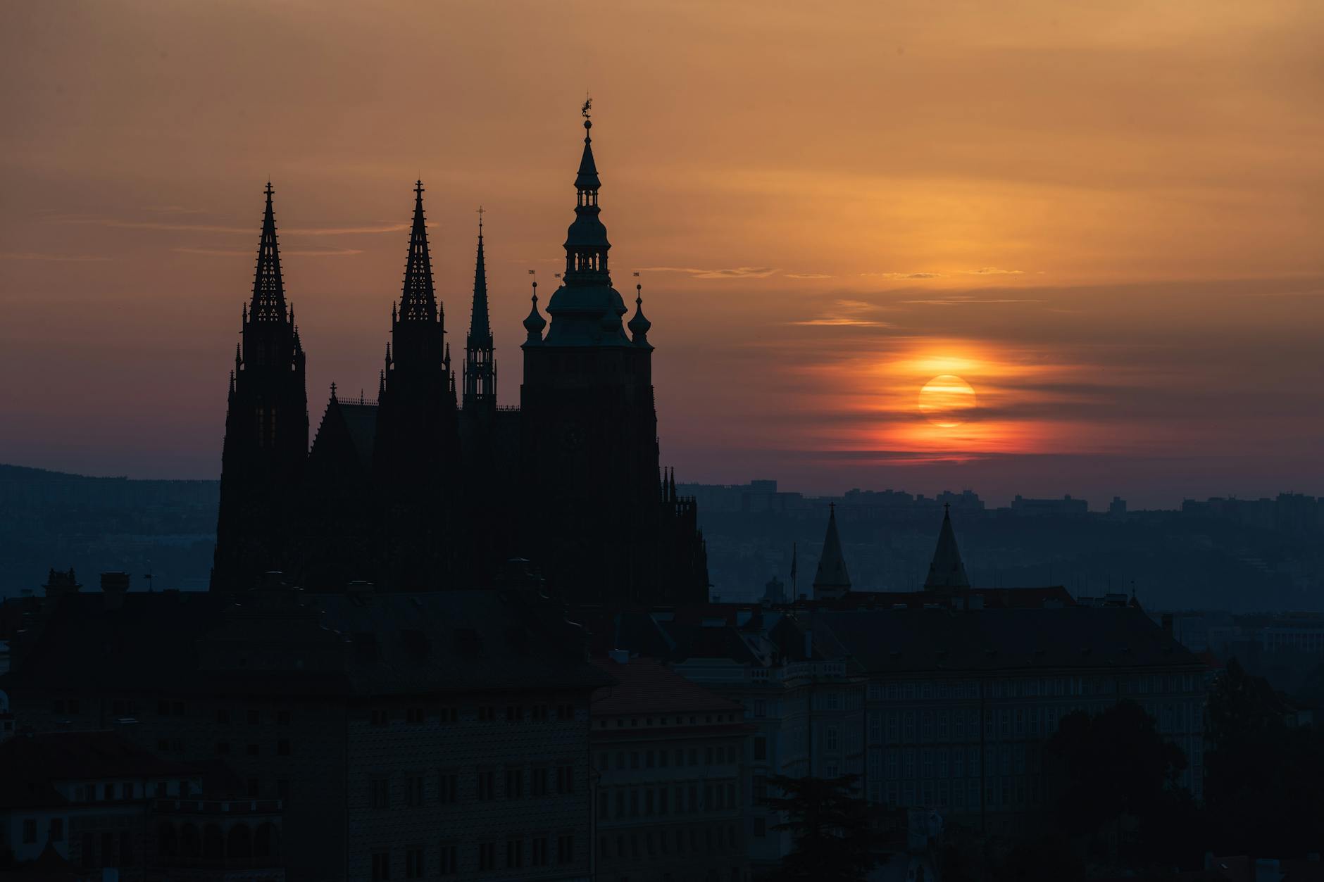Czech Republic at golden hour