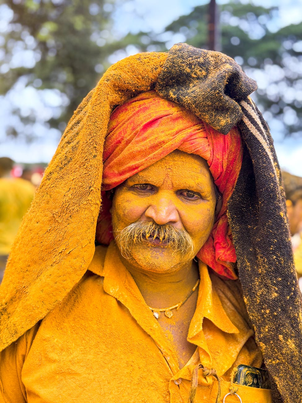 A portrait moment in India