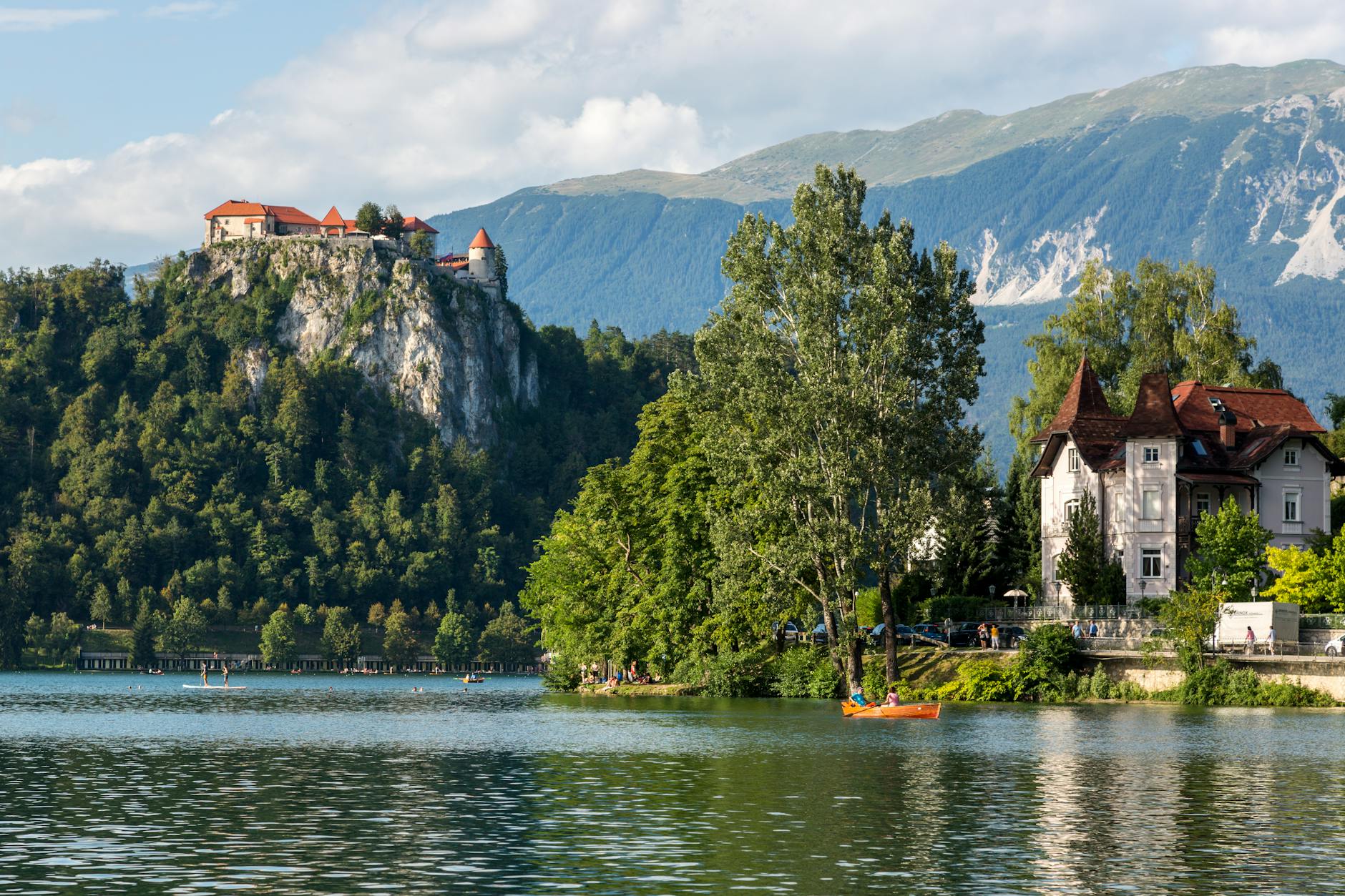 Lake Bled, Bulgaria + North Macedonia + Albania + Montenegro + Croatia + Bosnia + Slovenia