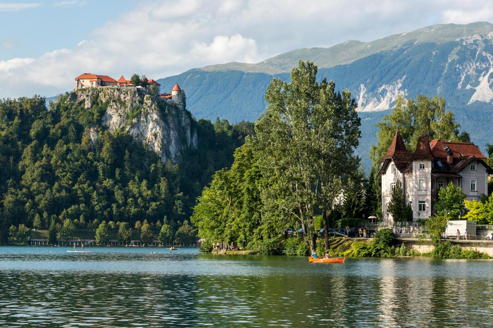 Lake Bled, Bulgaria + North Macedonia + Albania + Montenegro + Croatia + Bosnia + Slovenia