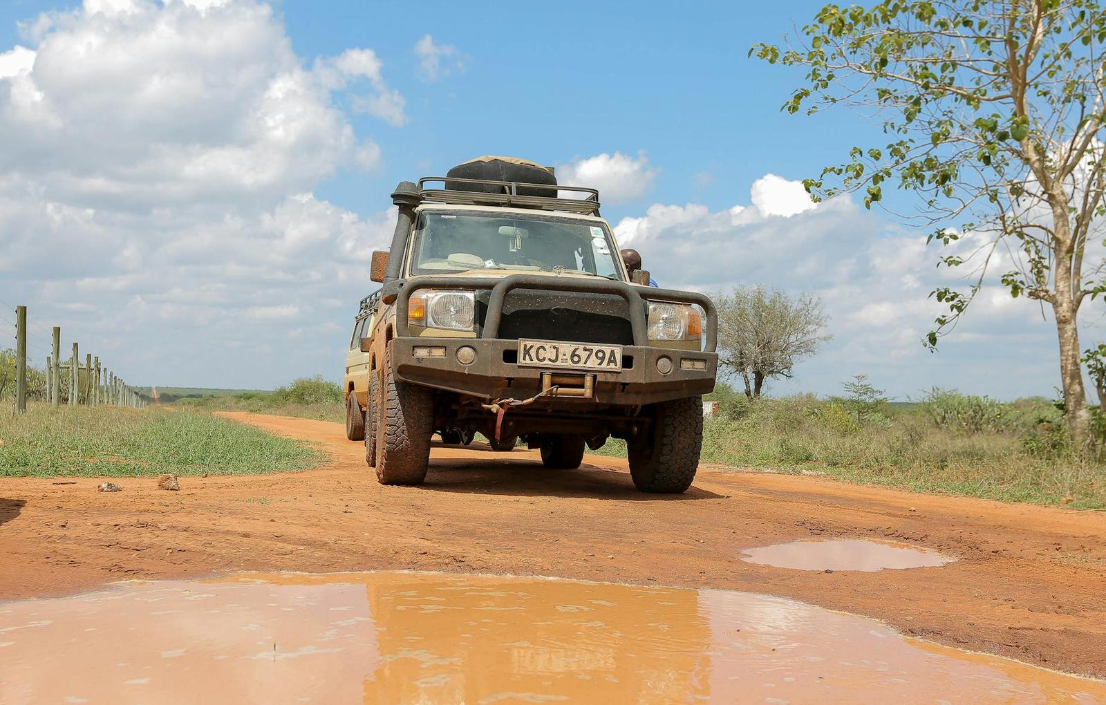 Arrival on day 1, Kenya