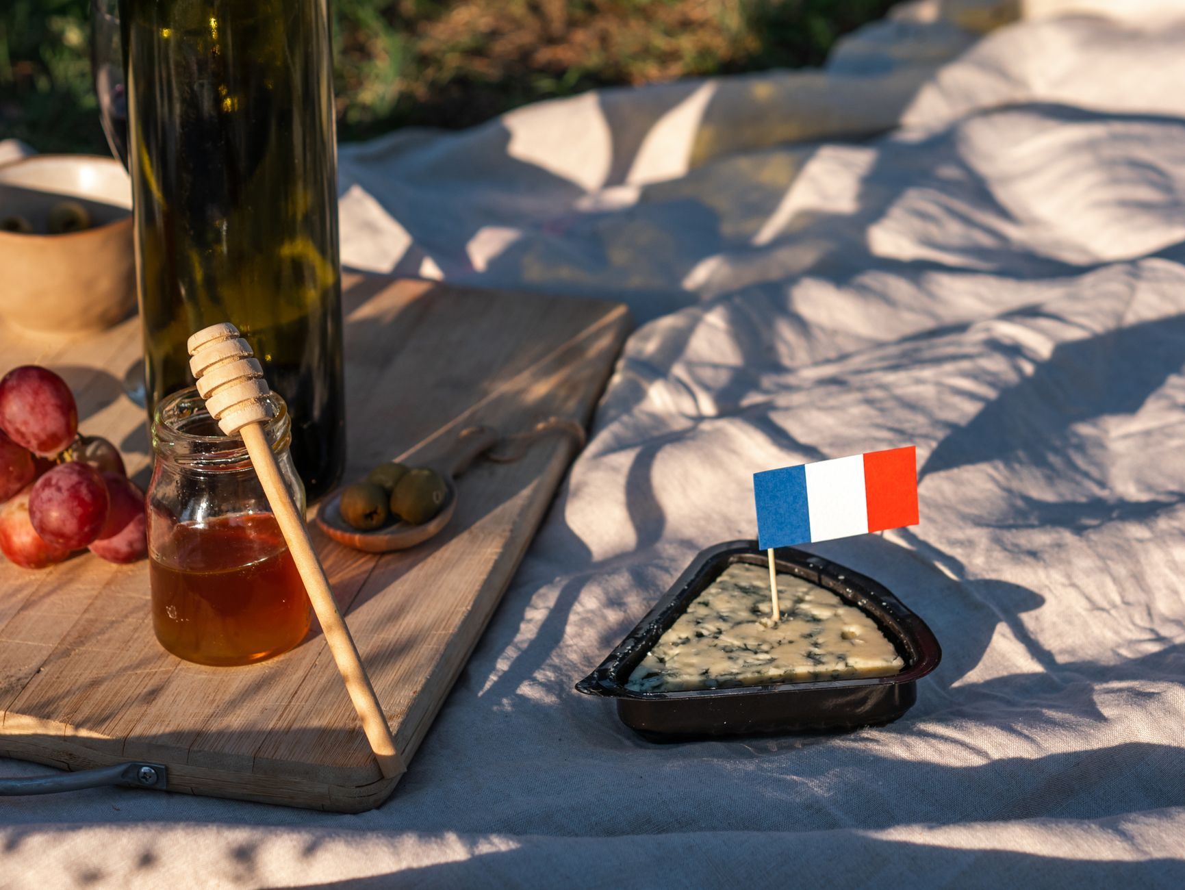 Traditional food of France + Italy