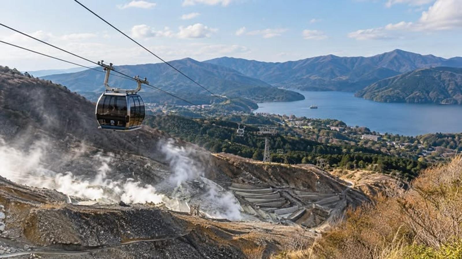 Hakone ropeway & onsen