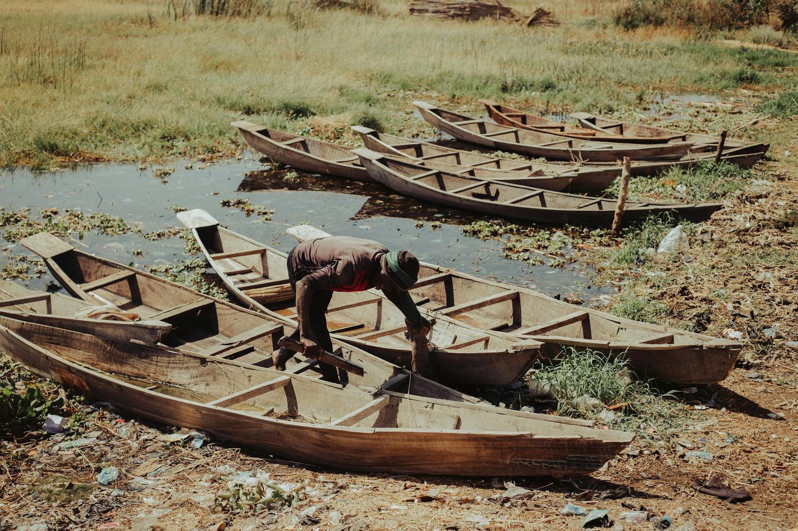 Boats — Lake Naivasha, Kenya