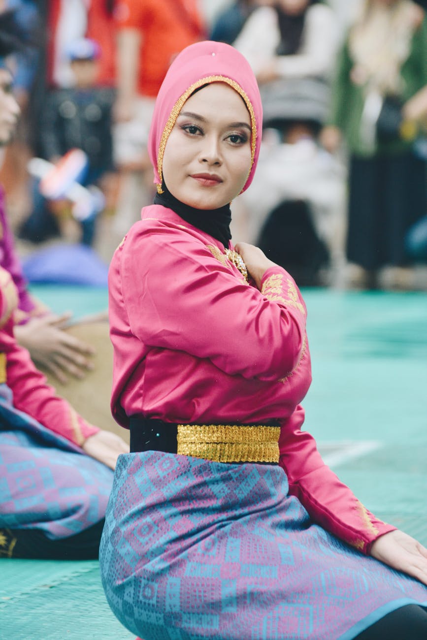 A portrait moment in Indonesia