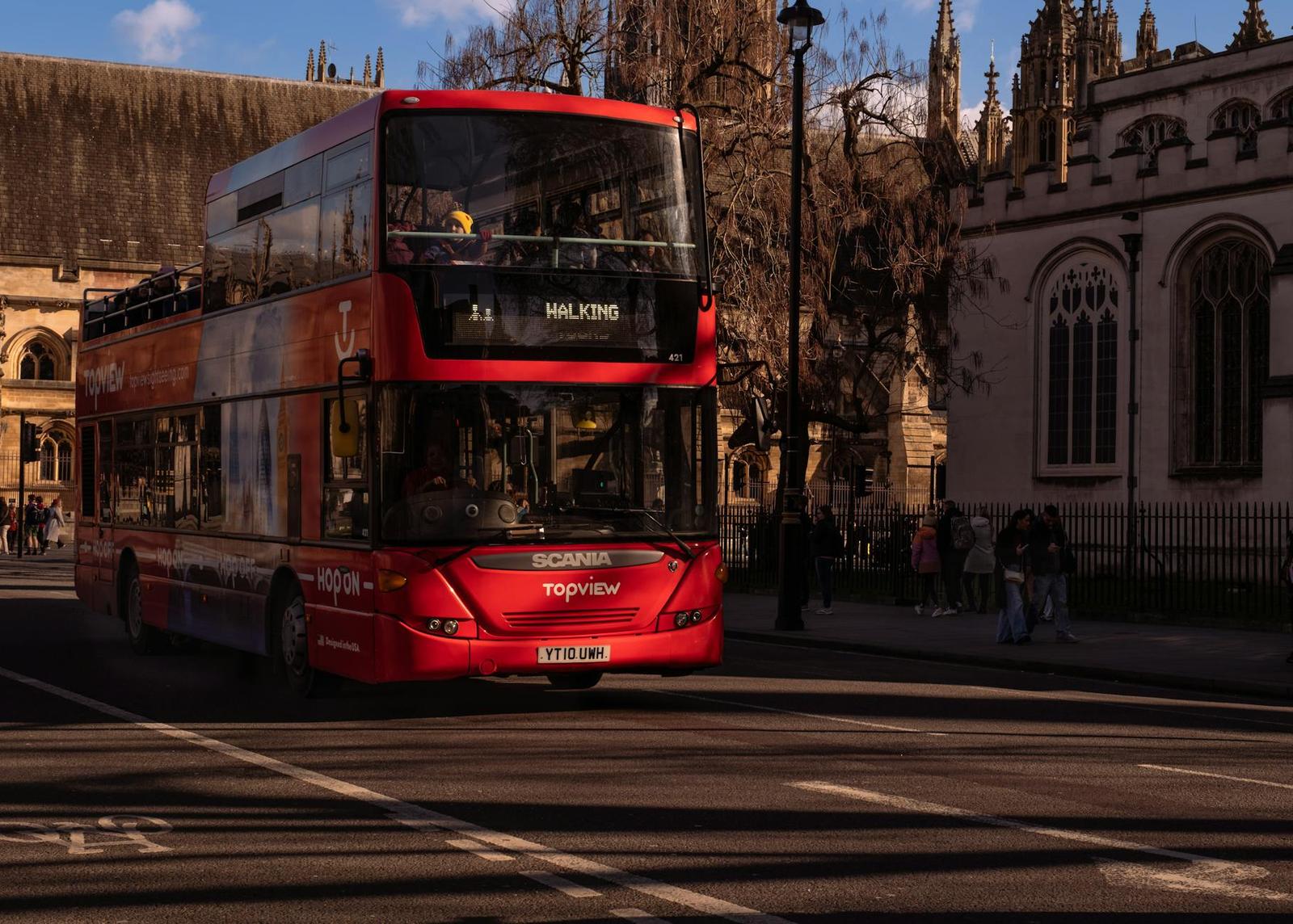 Hop On Hop Off Bus - Salisbury Crags Walk + National Museum Of on day 3, UK