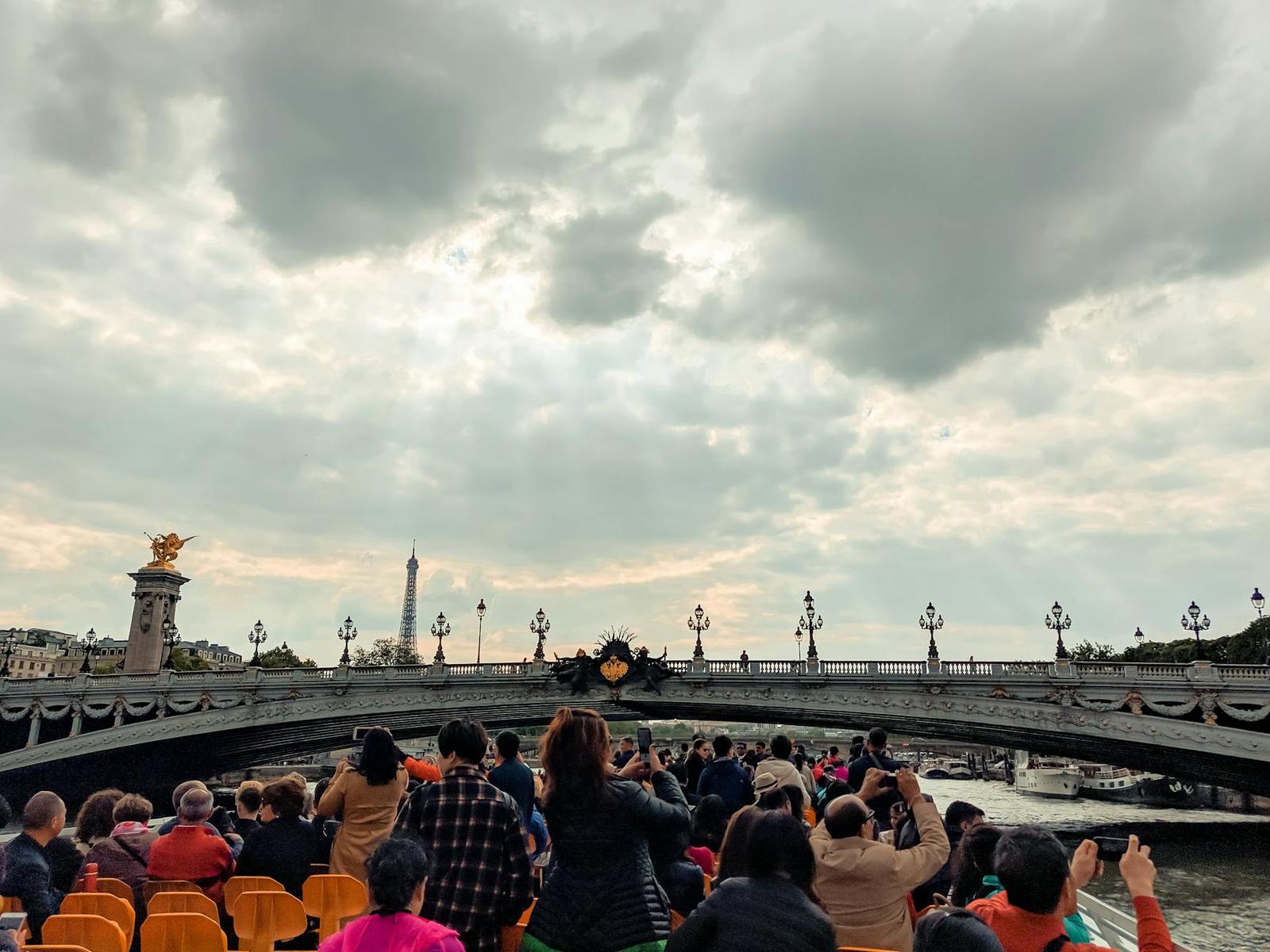 City Tour + Seine River Cruise + Eiffel Tower Ticket on day 10, Italy + Switzerland + France + Germany