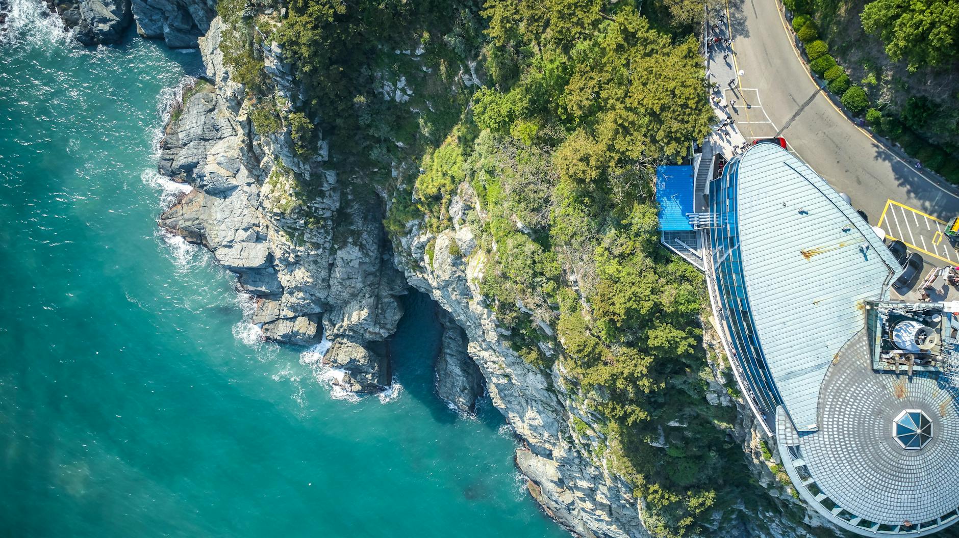 South Korea from above