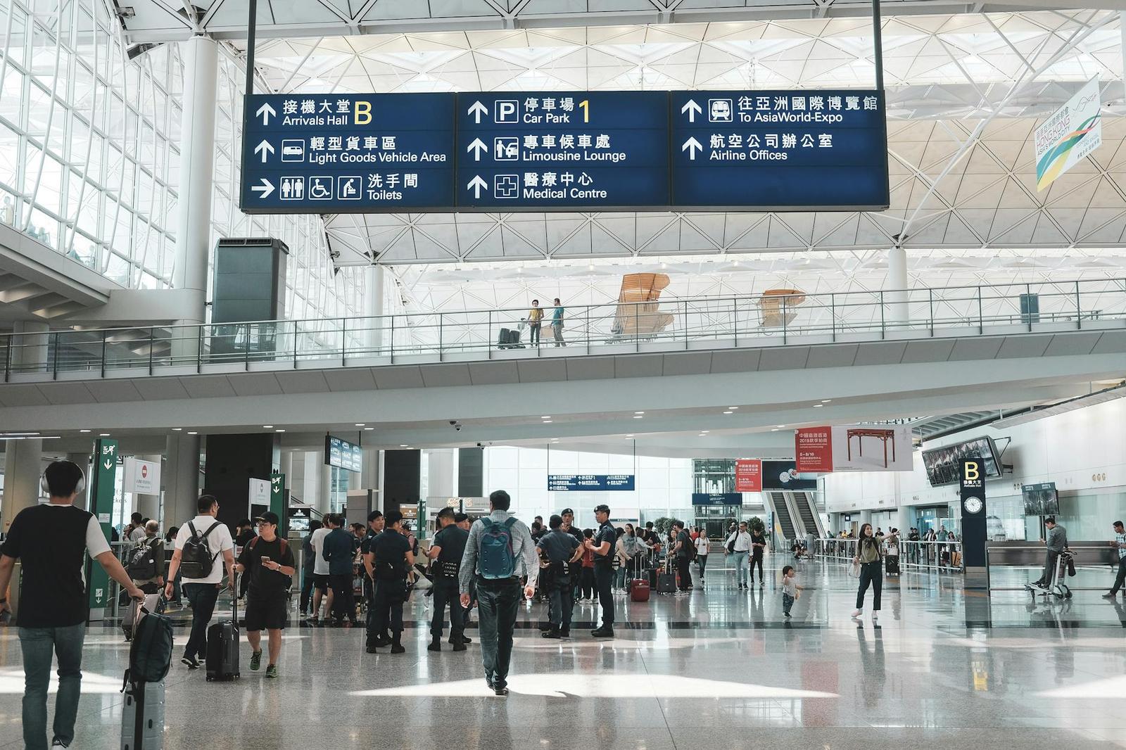 Arrive In Hong Kong on day 1, Hong Kong