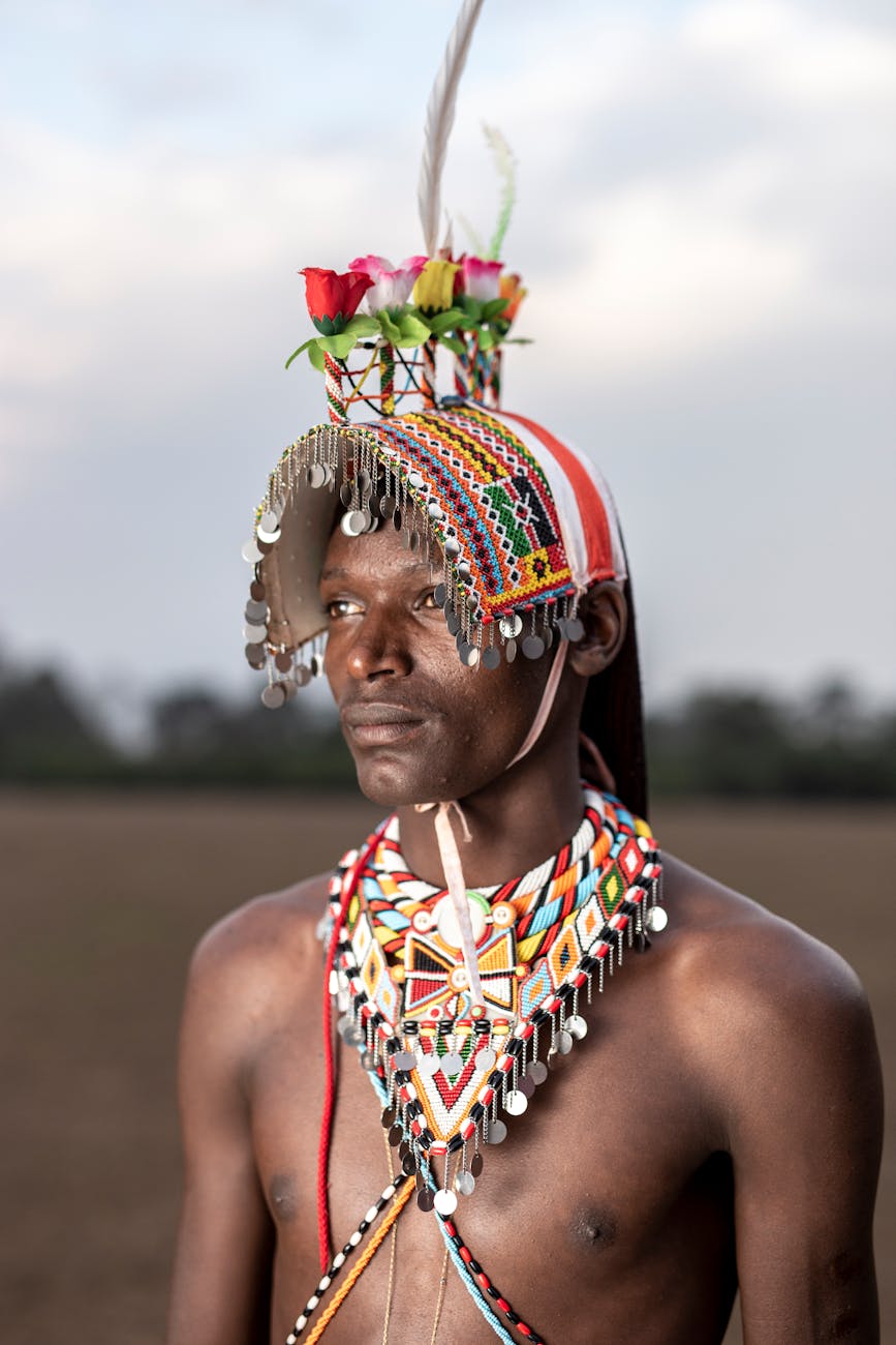 A portrait moment in Kenya