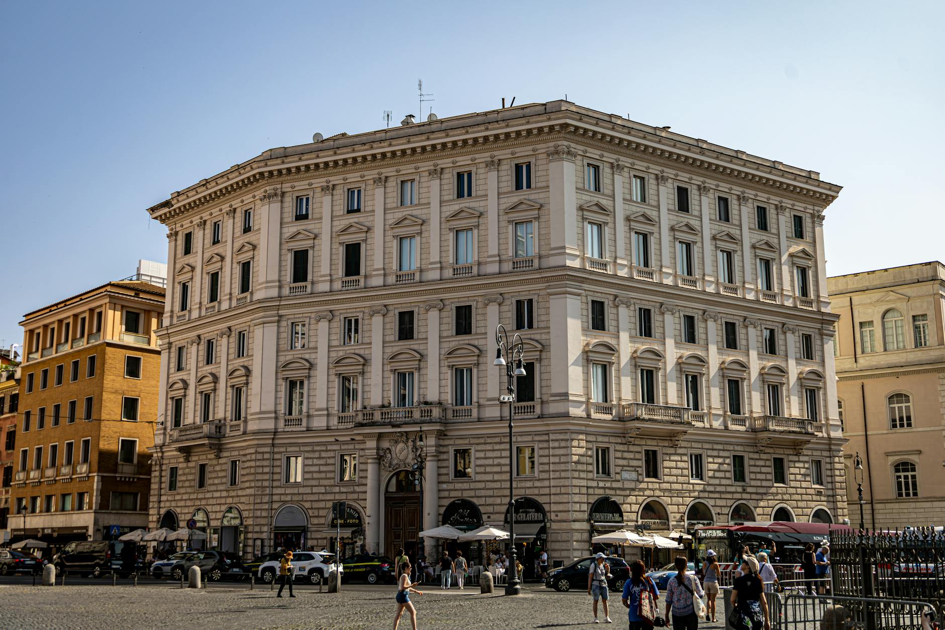 A hotel in Rome, Italy