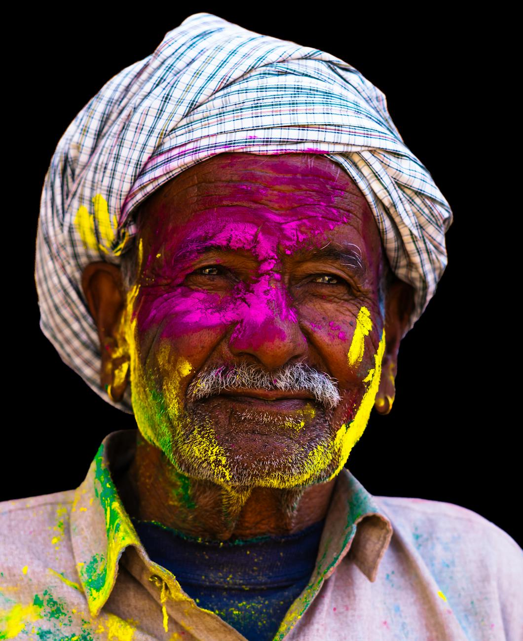A portrait moment in India