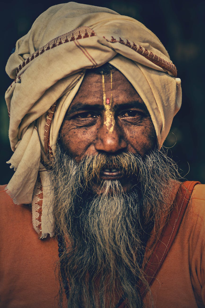 A portrait moment in India