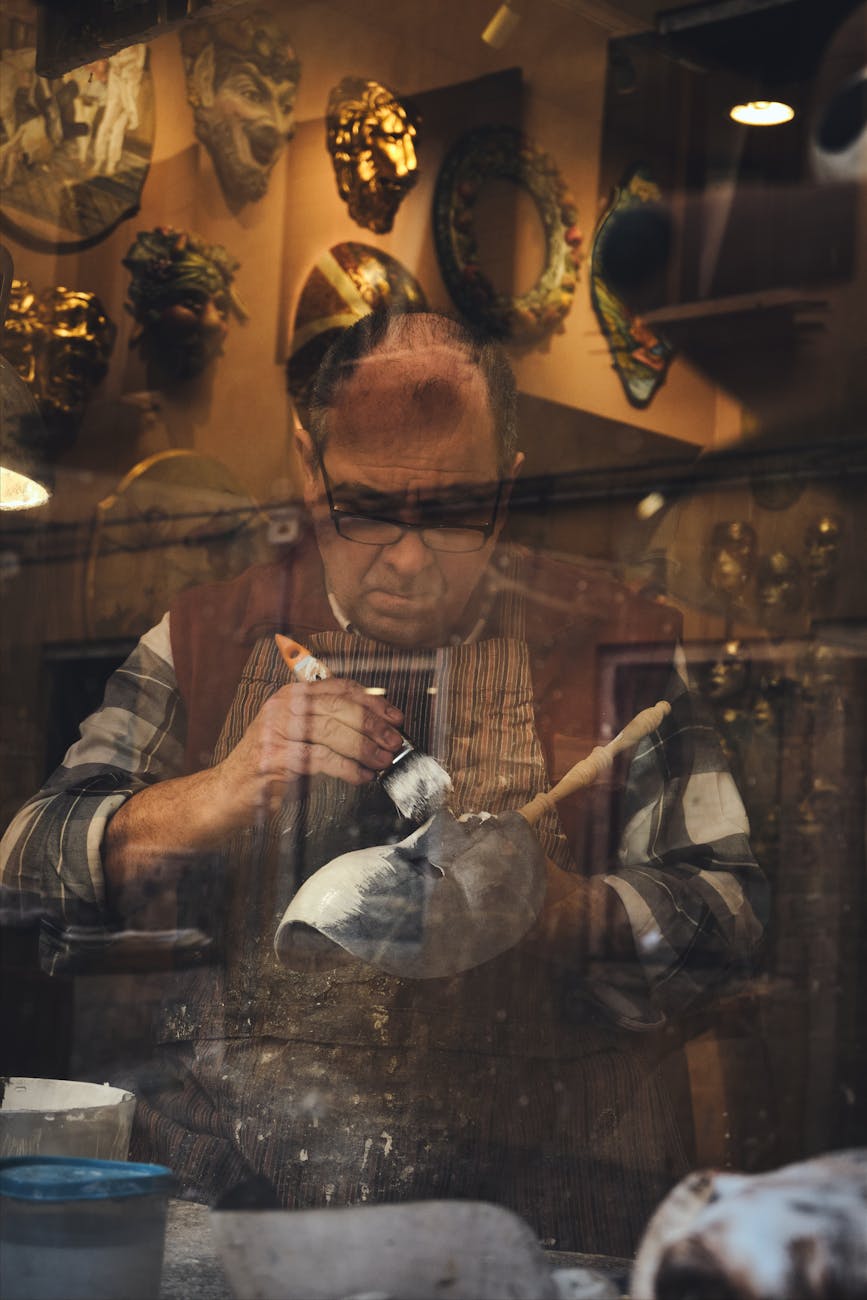 A portrait moment in Italy