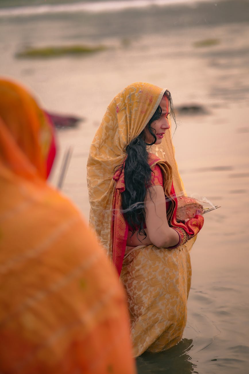 A portrait moment in India