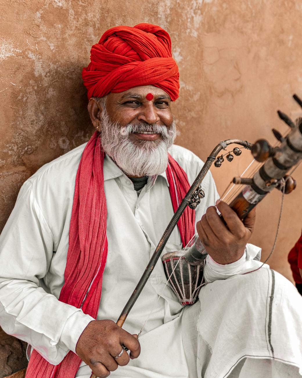 A portrait moment in India