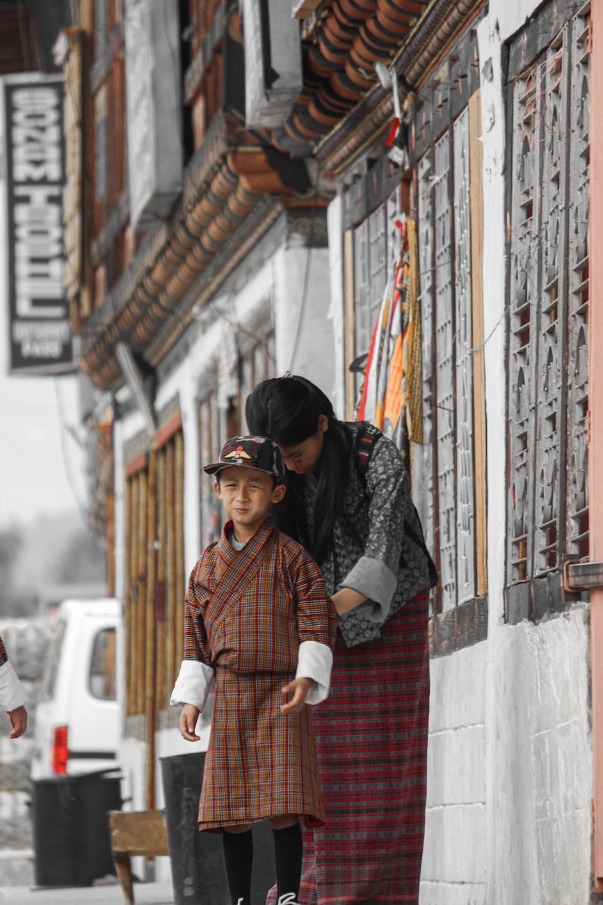 A portrait moment in Bhutan