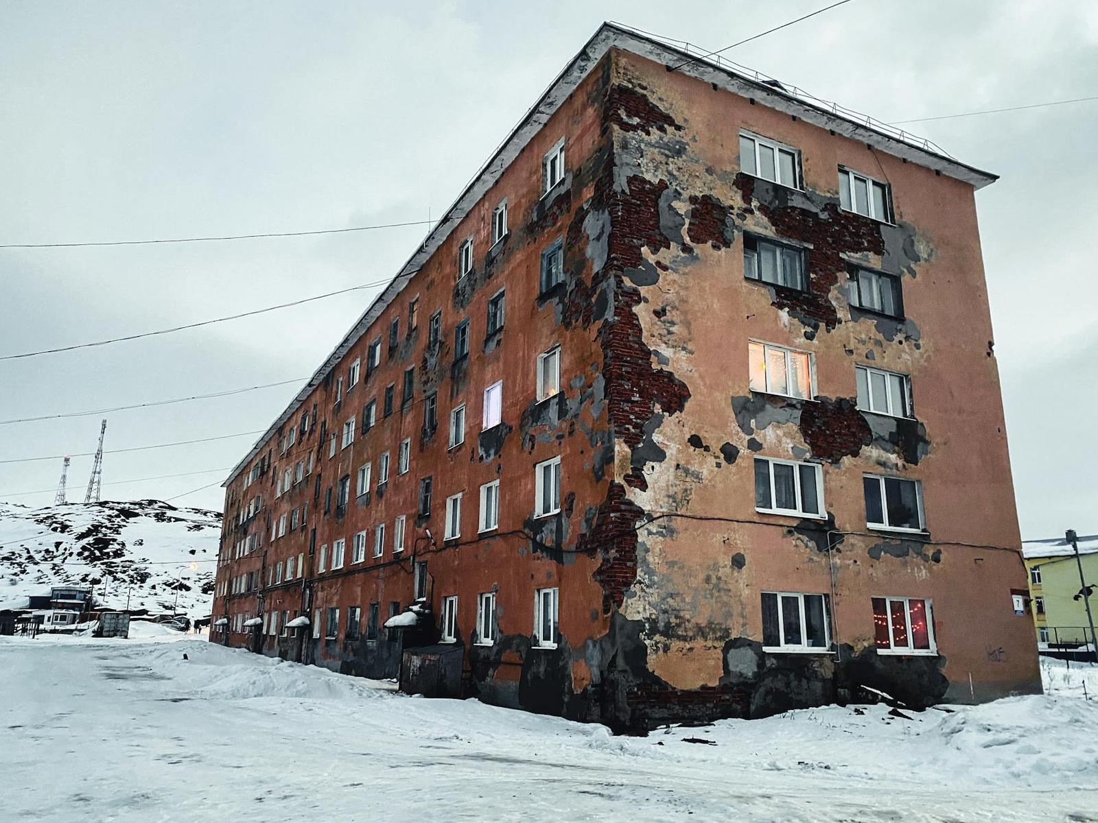 A hotel in Murmansk, Russia