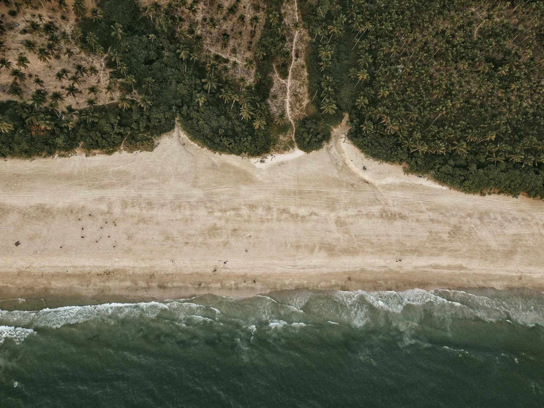 India from above