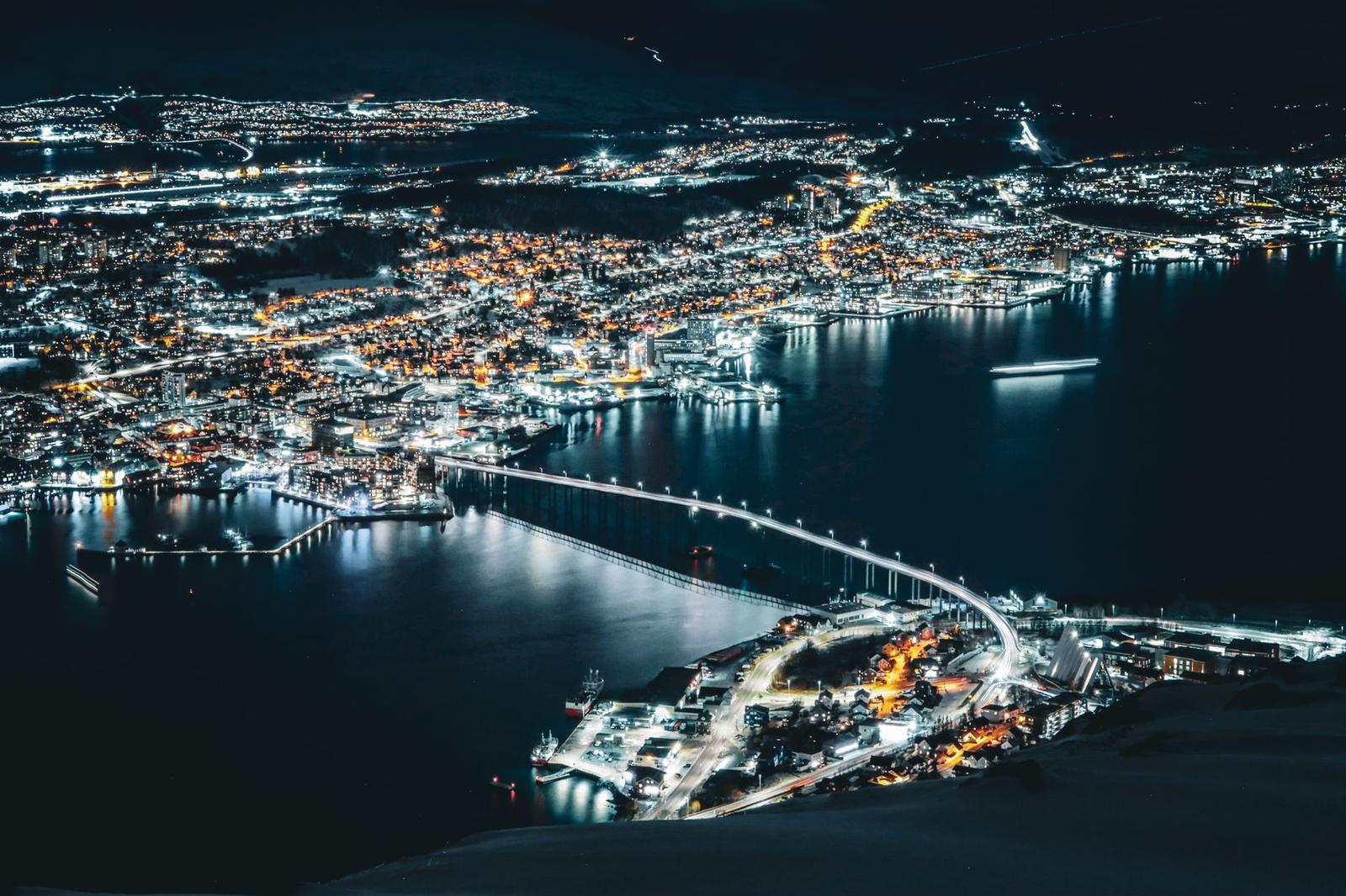 Green light — Tromsø, Norway