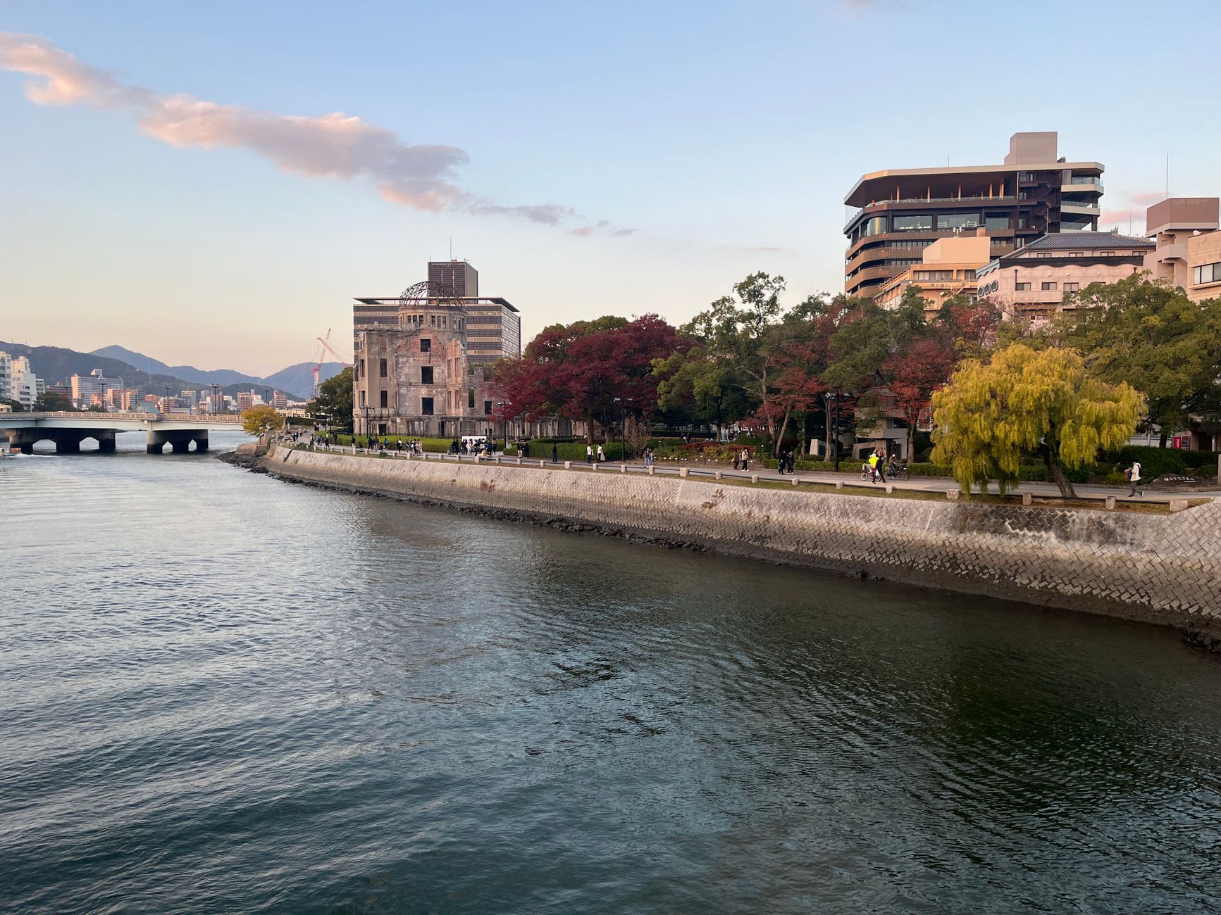 A hotel in Hiroshima, Japan