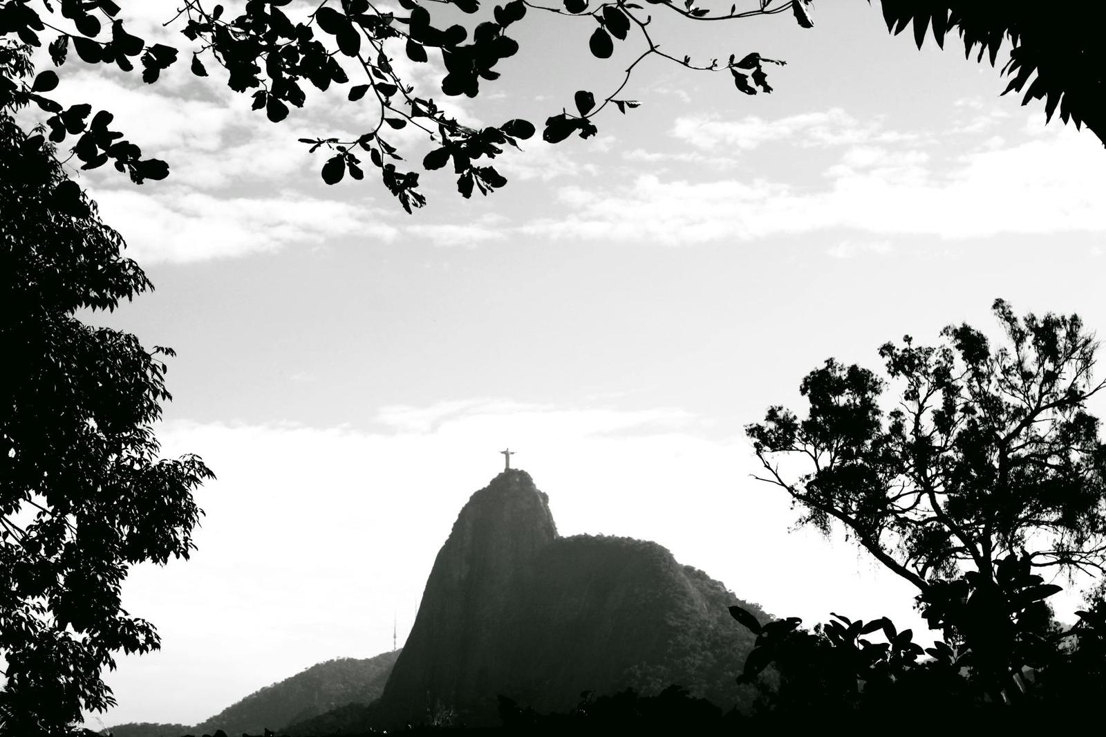 Christ above — Rio de Janeiro, Brazil