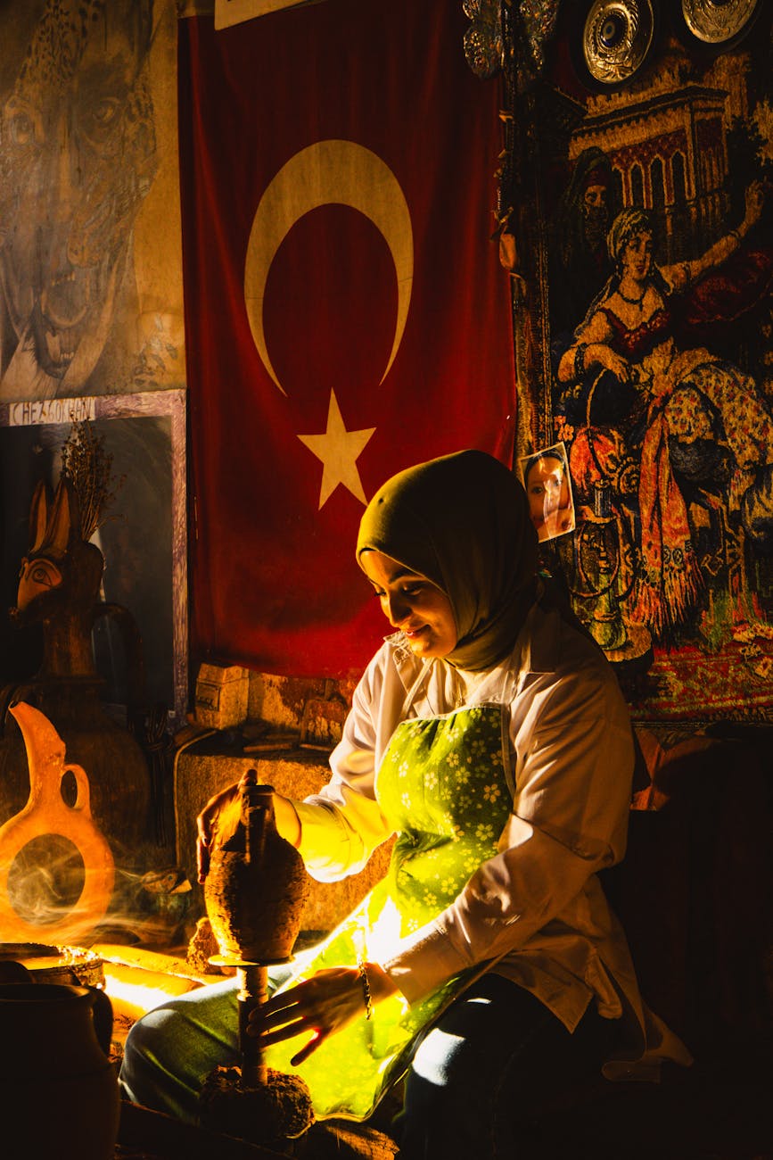 A portrait moment in Turkey