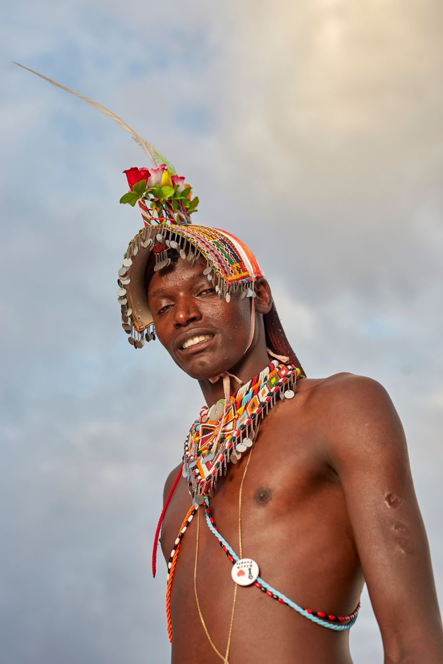 A portrait moment in Kenya