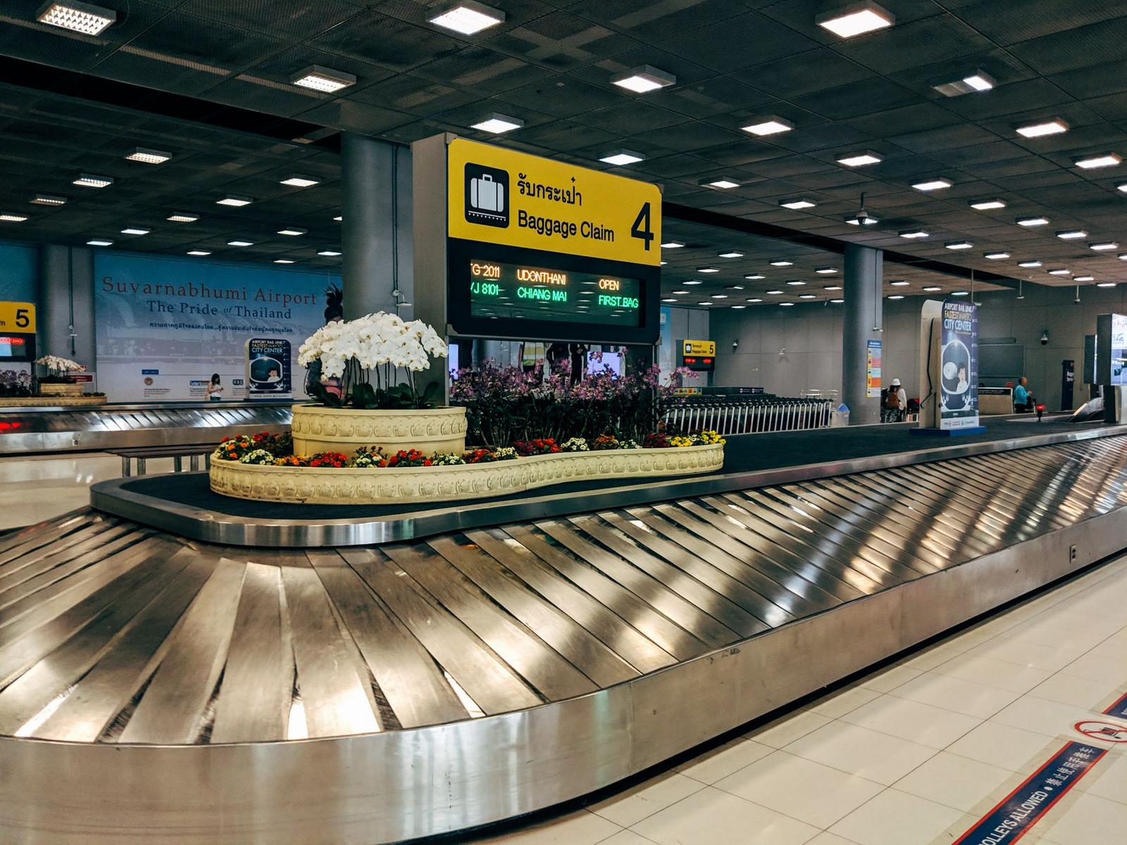 Arrival on day 1, Singapore + Thailand