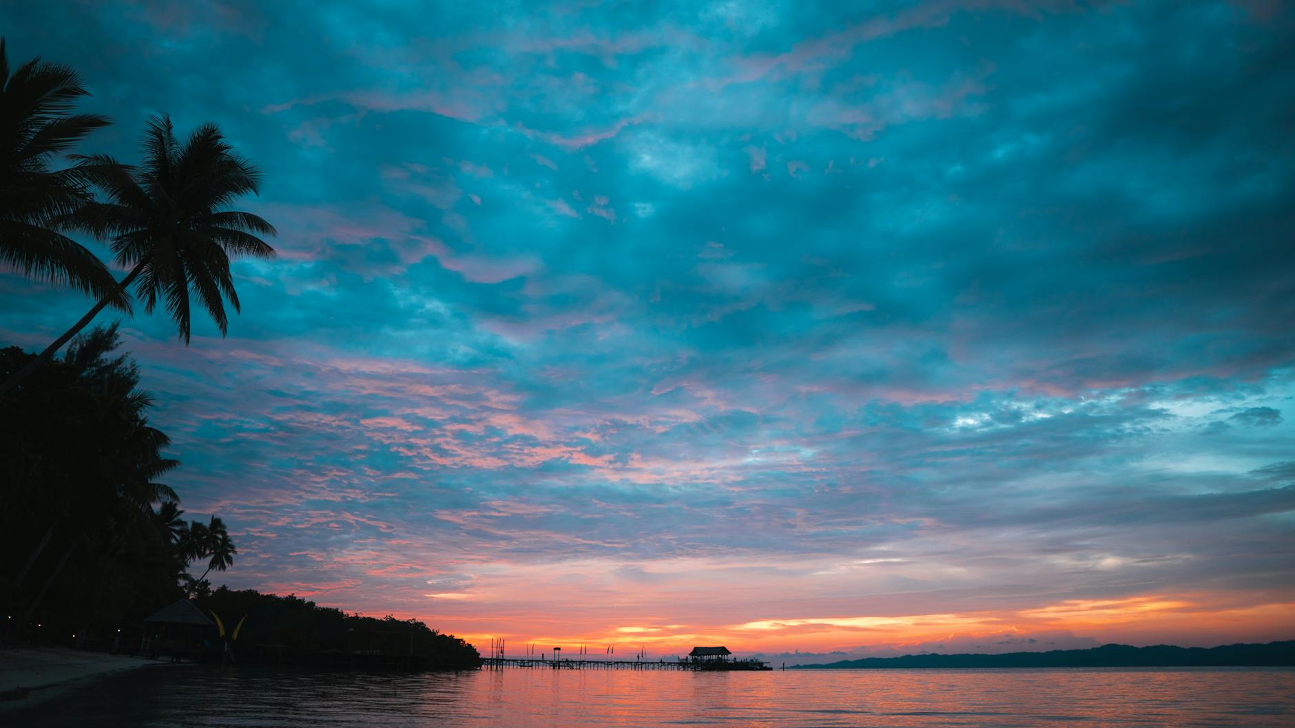 Indonesia at golden hour