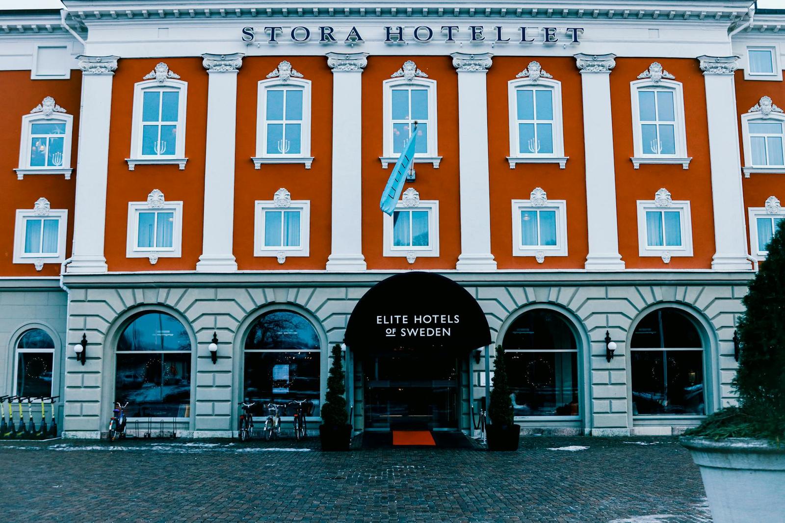 A hotel in Rovaniemi, Denmark + Norway + Sweden + Finland