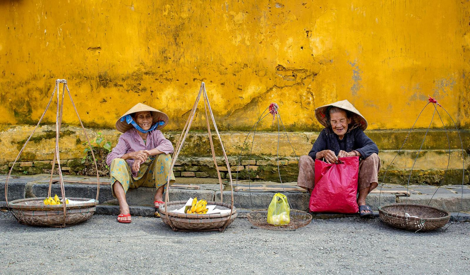 Basket boats — Hoi An, Vietnam