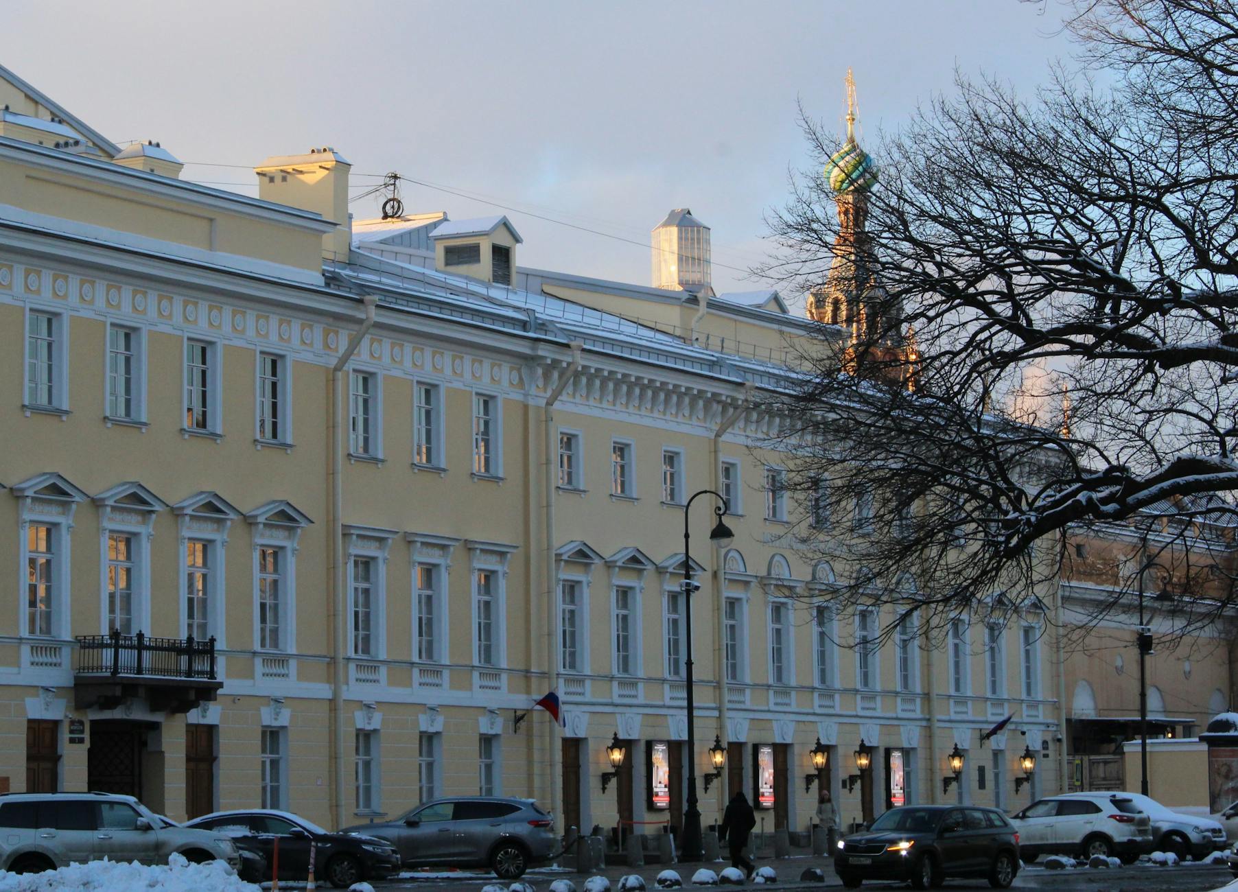 A hotel in St. Petersburg, Russia