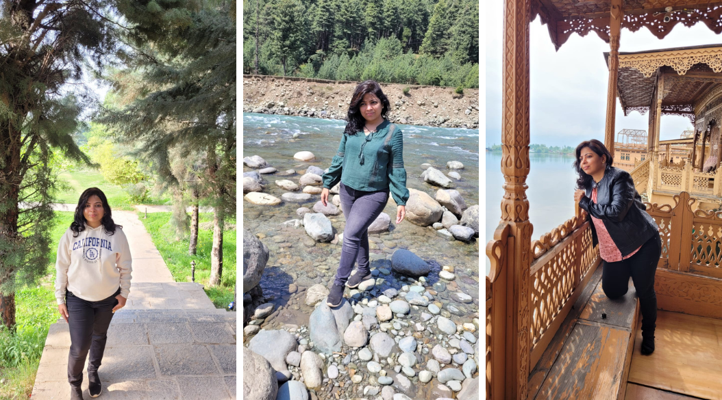 A traveler exploring nature and culture in scenic outdoor settings.