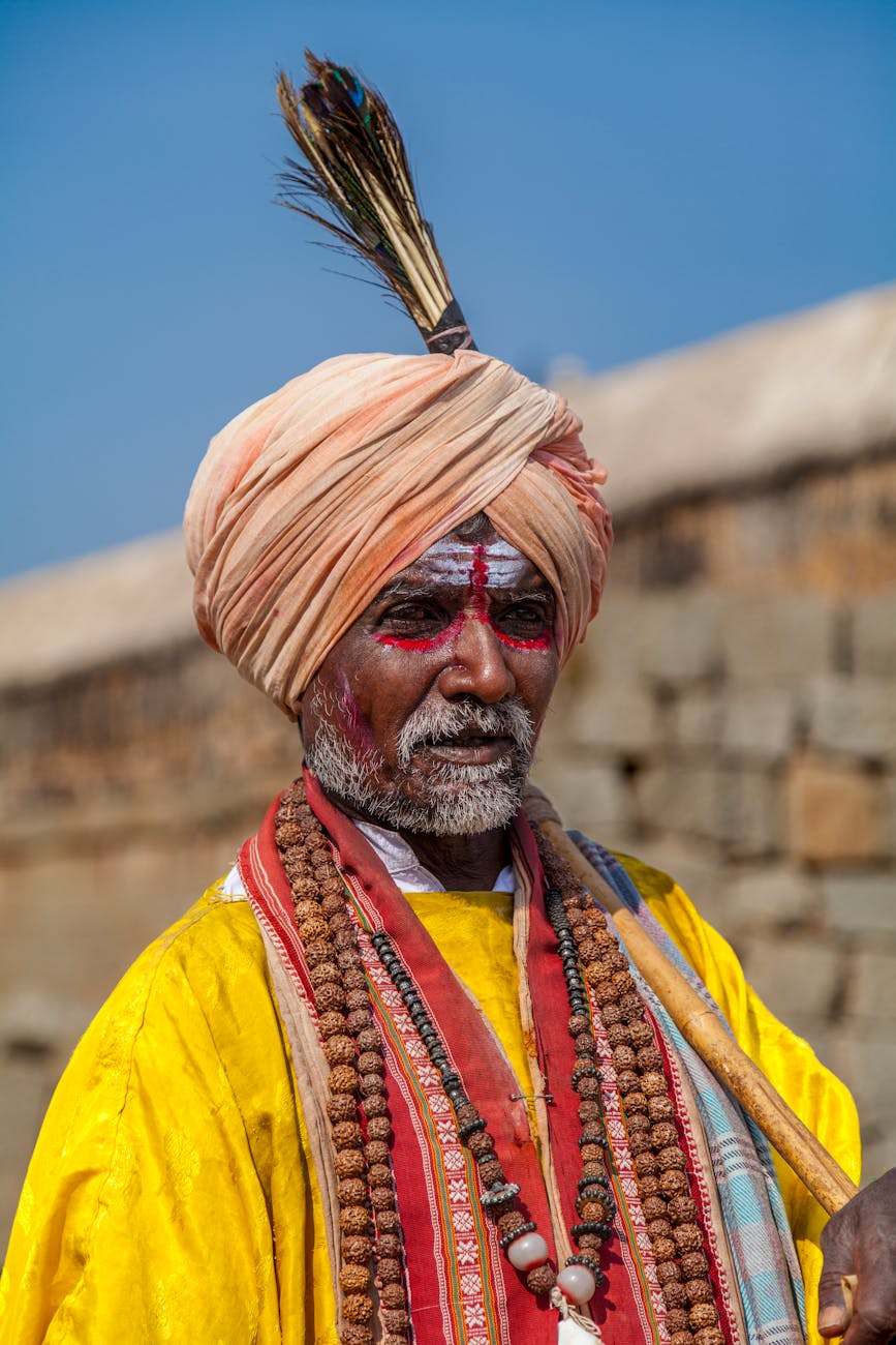 A portrait moment in India