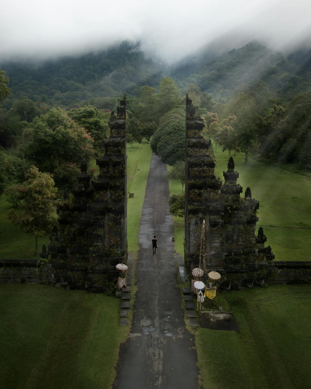 Ulandanu Temple Handara Gate — Indonesia