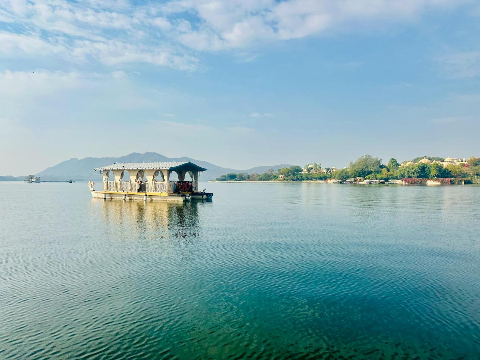 Pichola boat — Udaipur, India