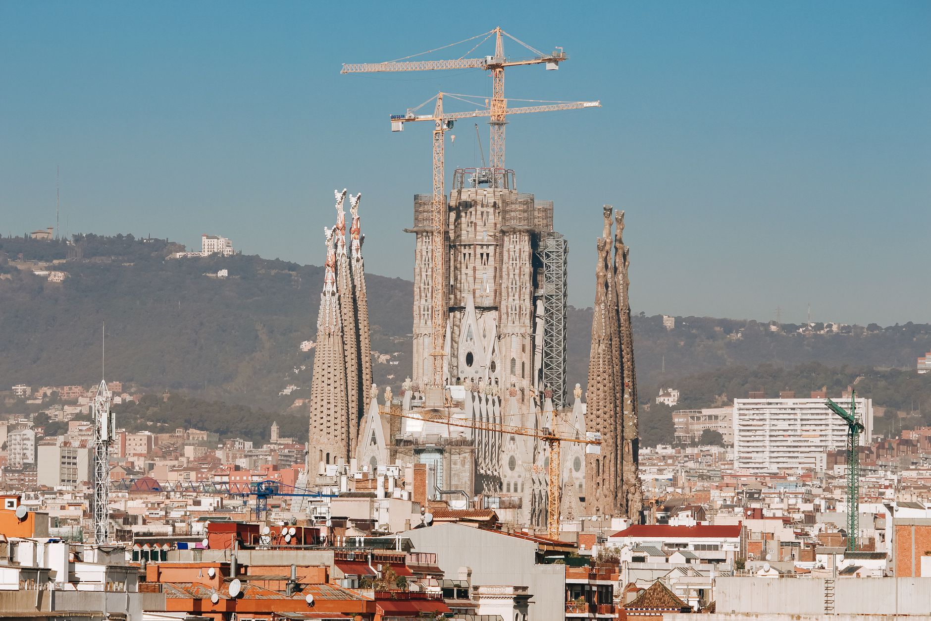 Gaud unfinished nave — Barcelona, Spain