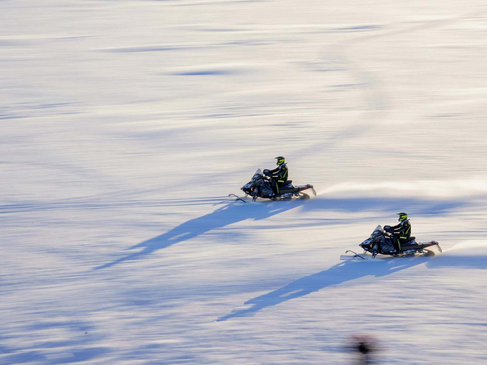 Snowmobile Safari, Finland
