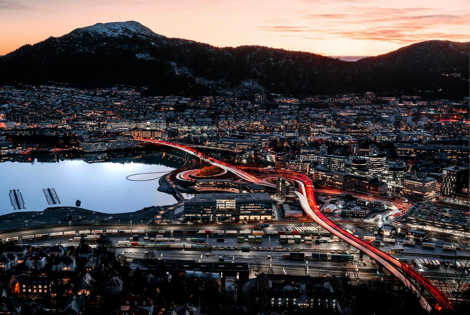 Bergen on day 7, Finland + Norway
