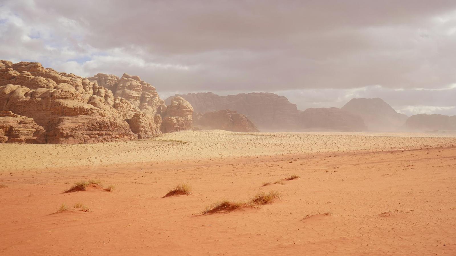 Red sand — Wadi Rum, Jordan